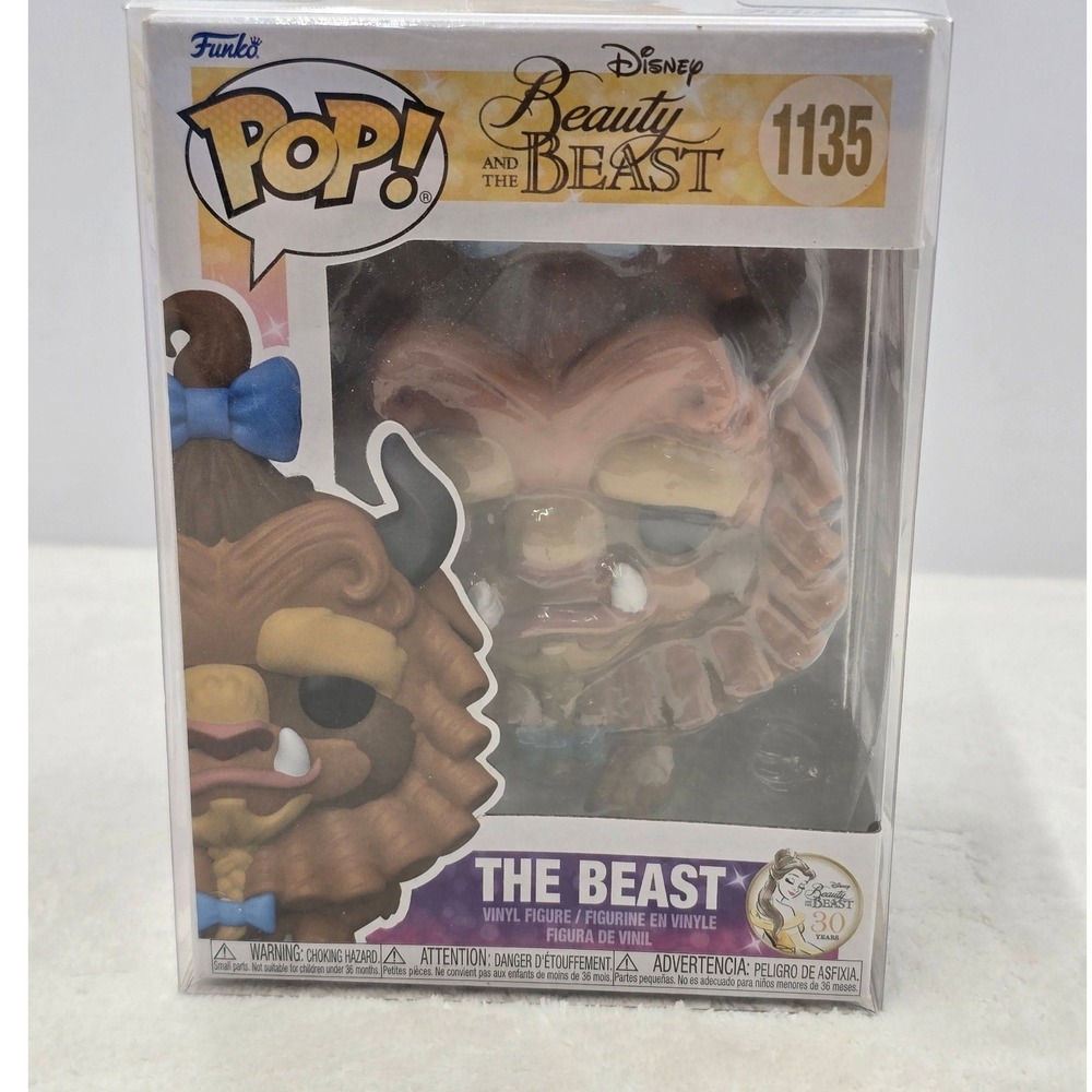 Funko Pop Disney Beauty and the Beast 30th Anniversary Beast 1135 Vinyl Figure